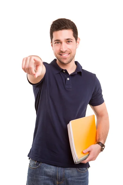 Šťastný student — Stock fotografie