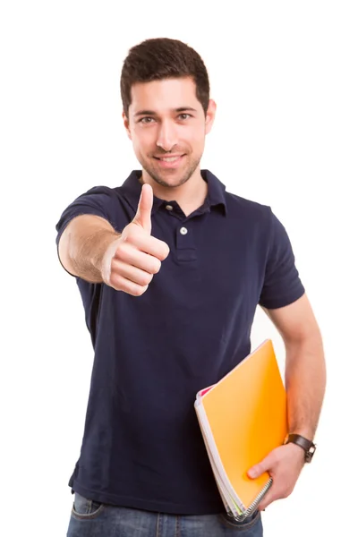 Estudante feliz — Fotografia de Stock