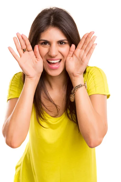 Mujer feliz —  Fotos de Stock