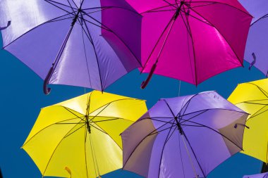 gökyüzü boyama şemsiye