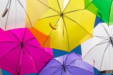 gökyüzü boyama şemsiye