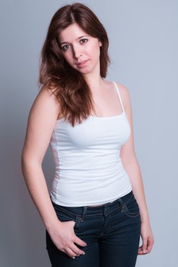 Woman posing