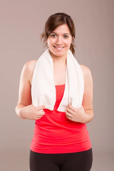 Woman in great shape — Stock Photo, Image