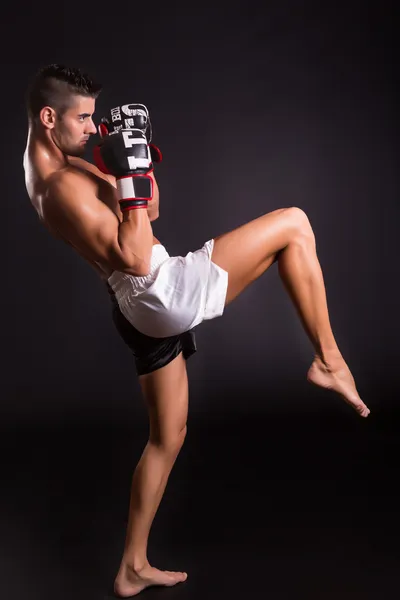 Kickboxer. — Fotografia de Stock