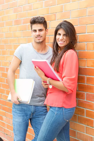 Couple of Students — Stock Photo, Image