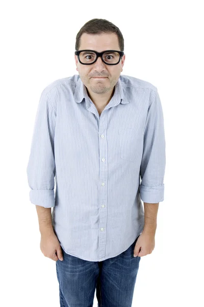 Silly young man — Stock Photo, Image