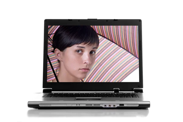 Laptop — Stockfoto