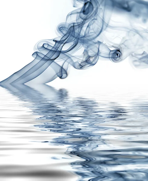 Blue smoke — Stock Photo, Image