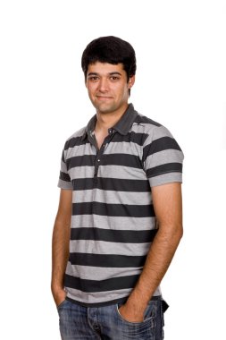 Sıradan bir genç portresi.