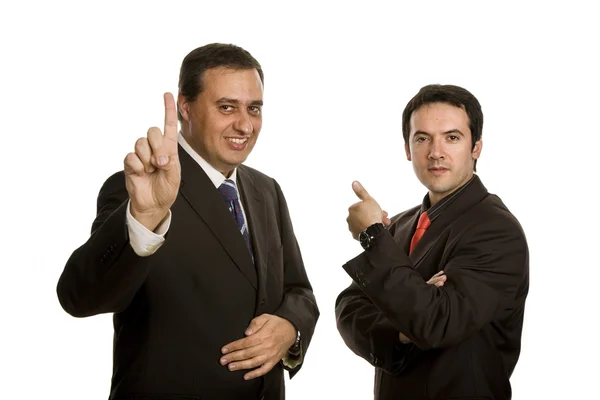 Két fiatal üzletemberek — Stock Fotó