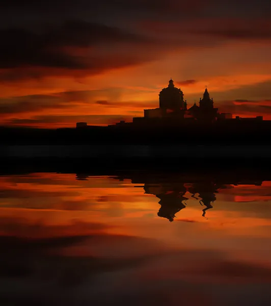 Zonsondergang — Stockfoto