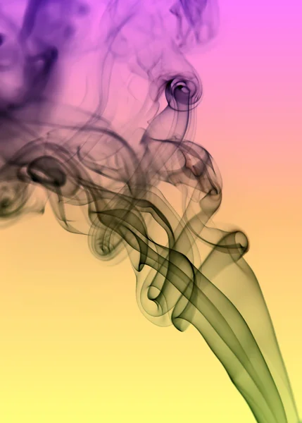 Smoke from a cigarette detail — Stock Photo, Image