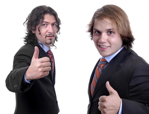 Dos hombres de negocios jóvenes —  Fotos de Stock