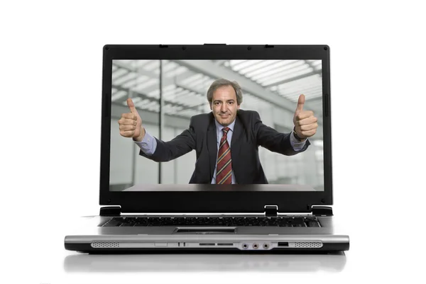 Laptop — Stockfoto