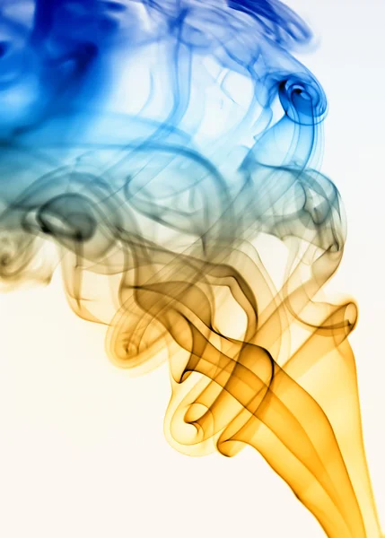 Blue smoke — Stock Photo, Image