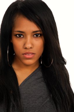 genç güzel kadın portre portre