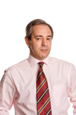 dalgın olgun işadamı