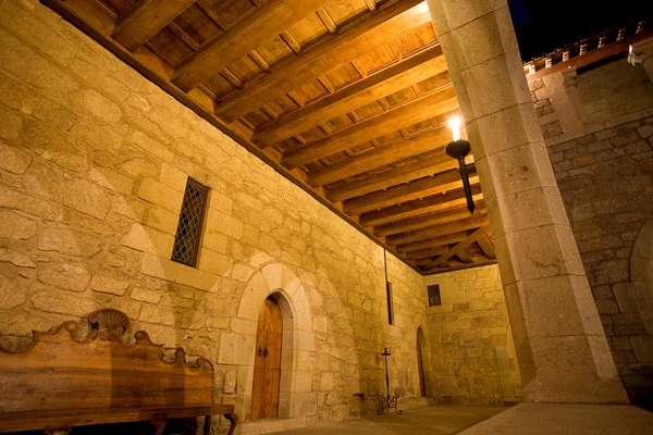 Vista interna del Palazzo dei Duchi di Braganca — Foto Stock