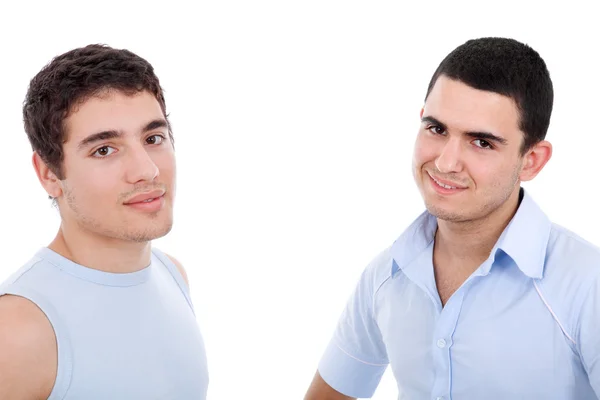 Dos jóvenes adolescentes felices —  Fotos de Stock