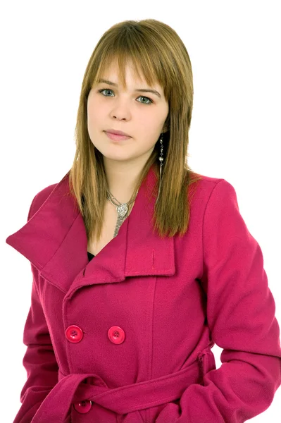 Retrato de mulher loira de perto — Fotografia de Stock