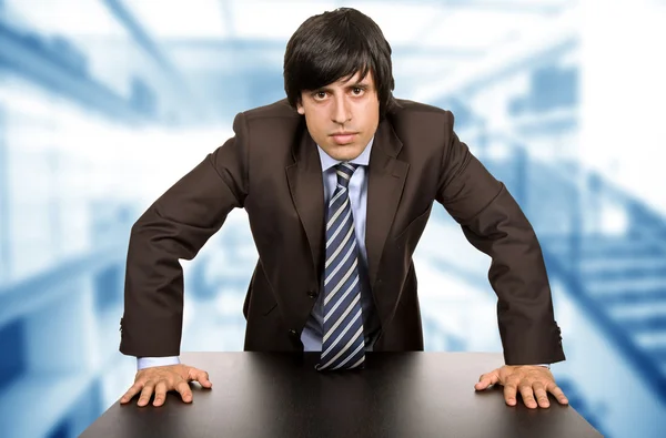 Young worried business man — Stock Photo, Image