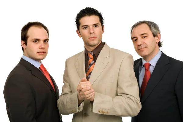 Three business man — Stock Photo, Image