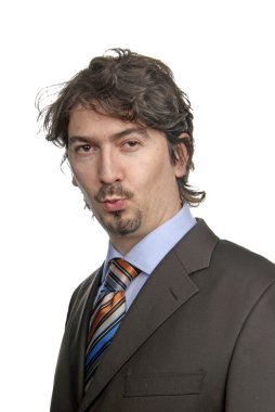 genç iş adamı ayakta