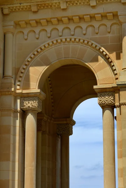 Antigua entrada de la iglesia de la catedral de Malta —  Fotos de Stock