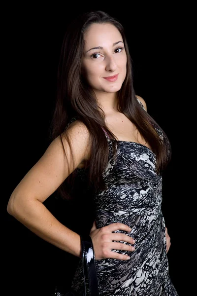 An young beautiful woman close up portrait — Stock Photo, Image