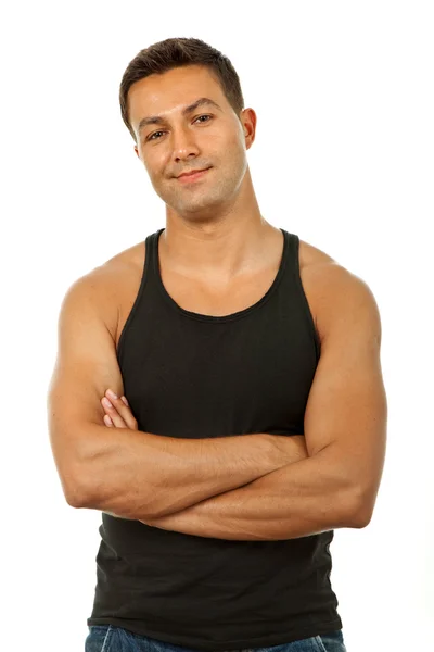 Portrait of young casual man — Stock Photo, Image