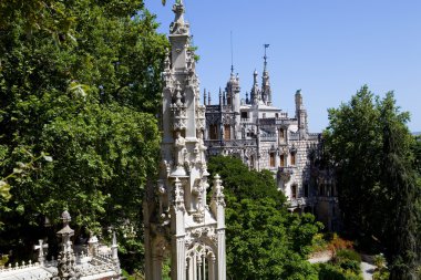 Quinta da regaleira Sarayı sintra, lisbon, Portekiz