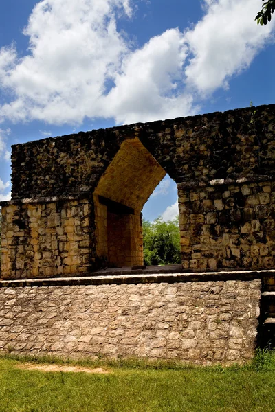 Antigua ciudad maya de Ek Balam, Yucatán, México —  Fotos de Stock