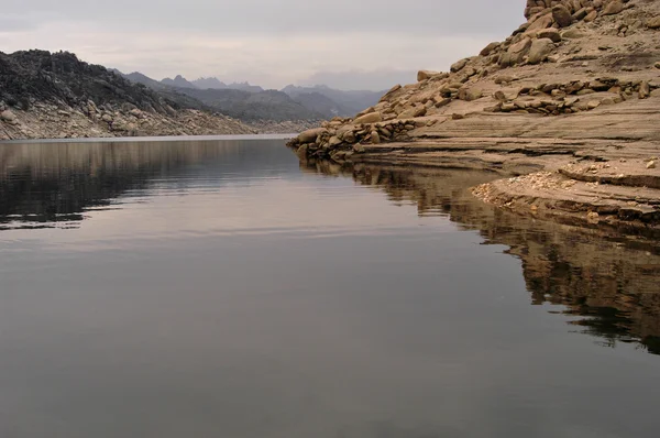 Jezero reflexe — Stock fotografie