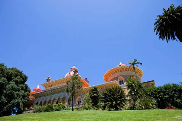 Παλάτι του monserrate στο χωριό της sintra, Λισαβόνα, Πορτογαλία — Φωτογραφία Αρχείου