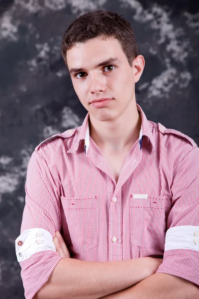 Un joven hombre casual de cerca retrato —  Fotos de Stock