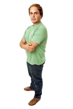 Genç casual adam