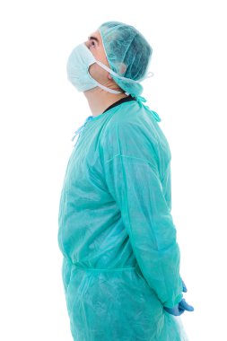 genç erkek doktor
