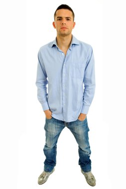 Genç casual adam