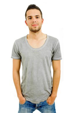 Genç casual adam