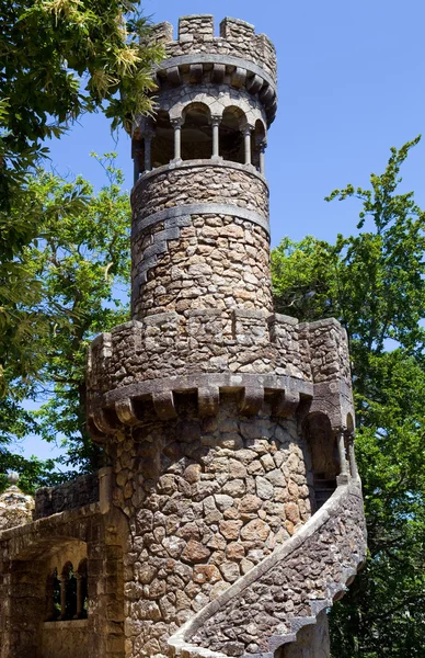 Quinta da regaleira w sintra, Lizbona, Portugalia — Zdjęcie stockowe