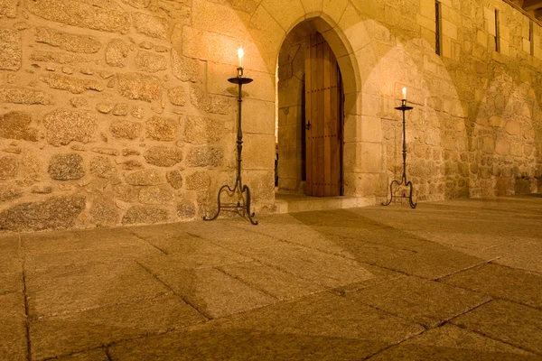 Vista interna del Palazzo dei Duchi di Braganca — Foto Stock