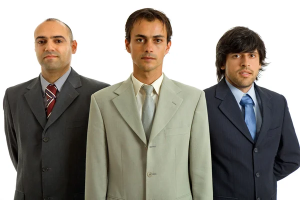 Three business men — Stock Photo, Image