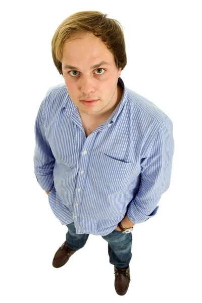 Young casual man full body — Stock Photo, Image