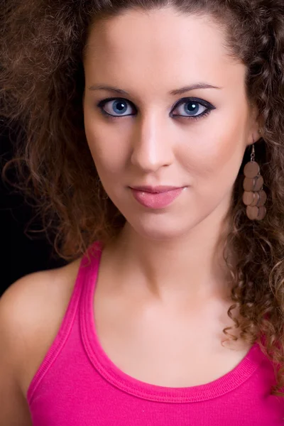 Young beautiful brunette portrait — Stock Photo, Image