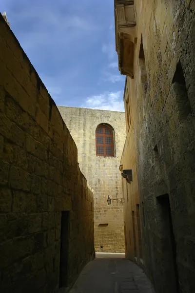 Архитектура Мальты на острове Гозо — стоковое фото