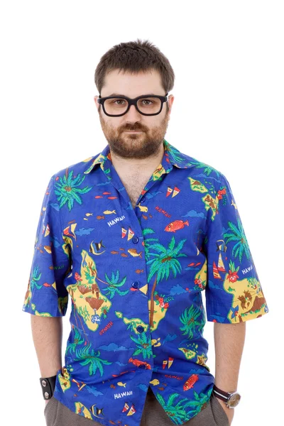 aptal bir delikanlı hawaiian gömlek