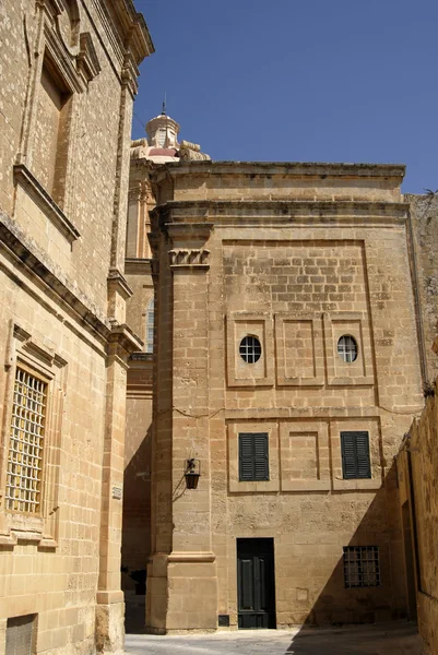 Starověká architektura ostrova malta — Stock fotografie