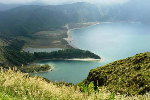 Lago de fuego — Foto de Stock