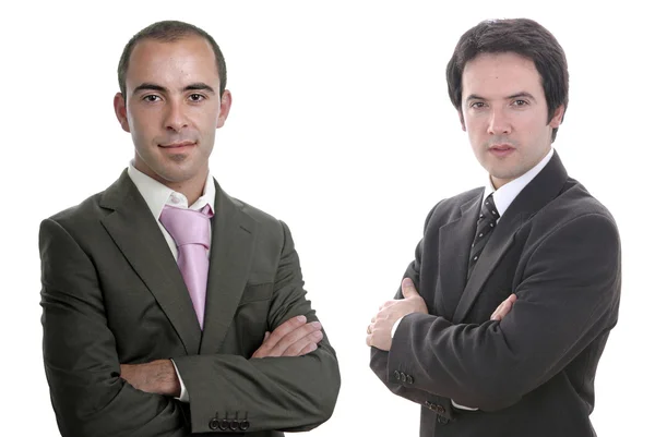 Two young business men — Stock Photo, Image