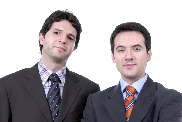 Twee jonge business mannen portret — Stockfoto
